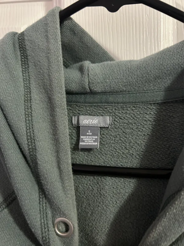 Aerie Green Hoodie - Image 3