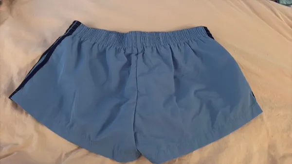 Nikki Nylon Edikted Shorts Navy Blue - Image 3