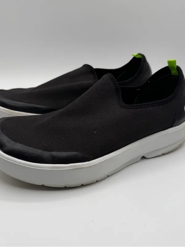 OOFOS OOmg Huali Women’s 10 Black Slip On Recovery Walking Shoes EU 41 - Image 3