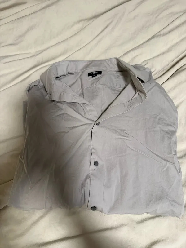Men’s Express Dress Button-Up Shirt - Image 3