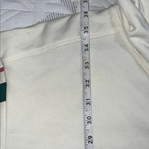 Anthro Daily Practice Front-Zip Sweatshirt Tennis Dress‎ Varsity Mini Hood Sz XS - Image 9