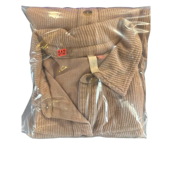 Anthropologie Pilcro Duster Shacket in Taupe Size‎ Small - Image 9