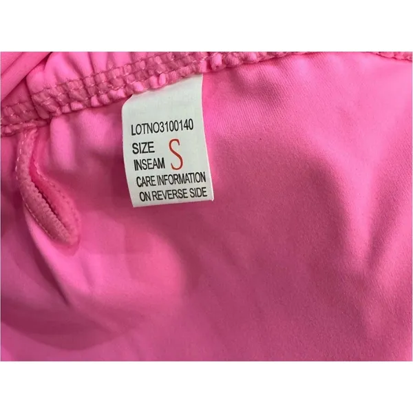 Neon Pink Bikini Set Size S NWT High Cut Halter Swimsuit - Image 3