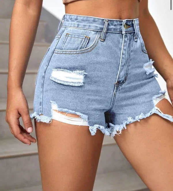 SheIn Denim Jean Shorts - Image 3