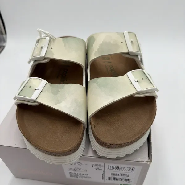 Papillio by Birkenstock Women's Arizona Flex Platform Birko-Flor Sandals 38 US 7 - Image 2