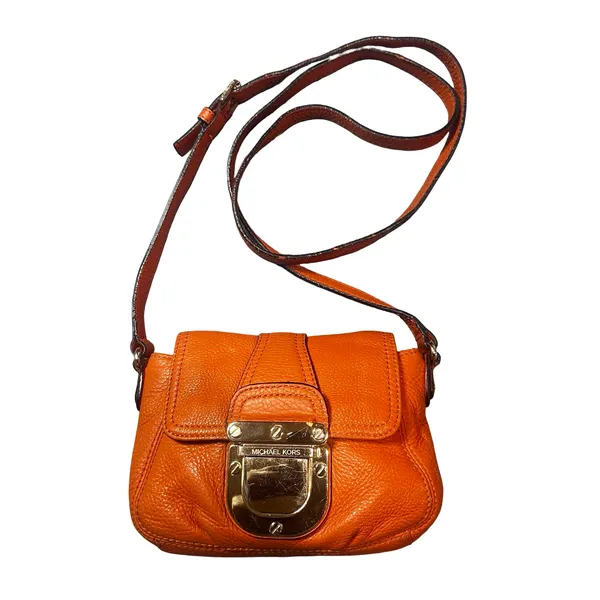 Michael Kors Charlton Leather Mini Crossbody Shoulder Bag - Image 2