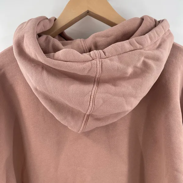 SET ACTIVE Hoodie Sweatshirt Size Large Dusty Rose Pink Loungewear Athleisure - Image 10