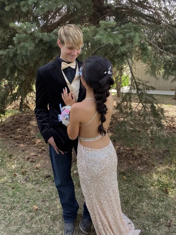 Prom Dress Sherri Hill Sequin - Image 3