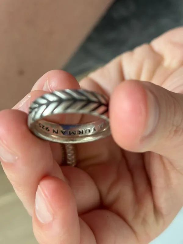 David Yurman Ring Silver - Image 5