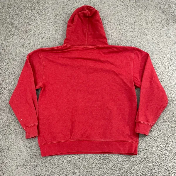 Chicago Blackhawks Hoodie Women L Red Old Time Style NHL Pullover‎ - Image 8