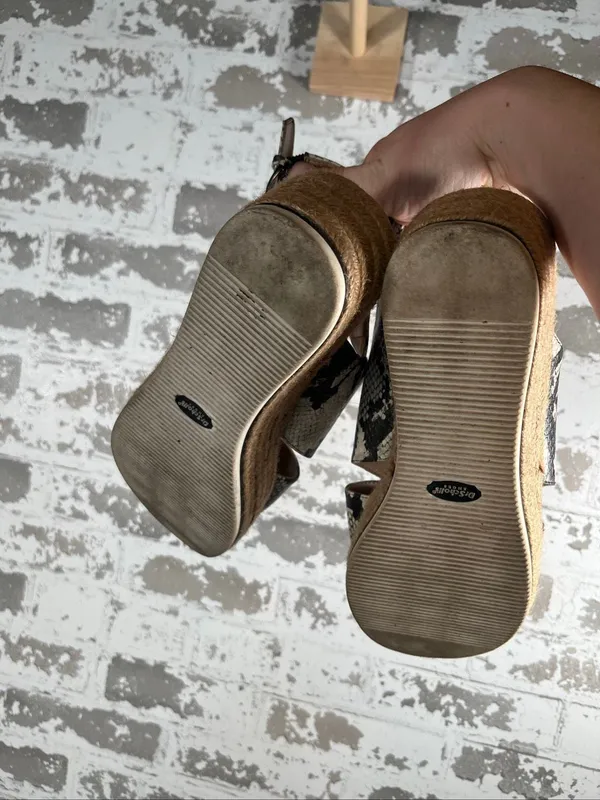 Dr. Scholls | women snake print platform sandals - Image 4