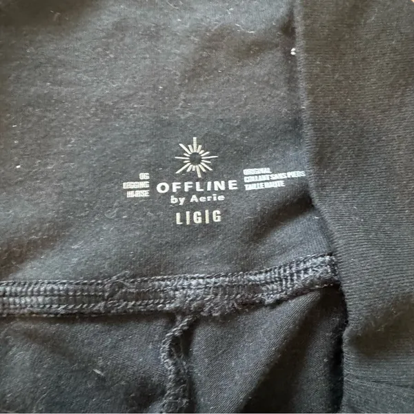 Aerie Offline Black Leggings - Image 3