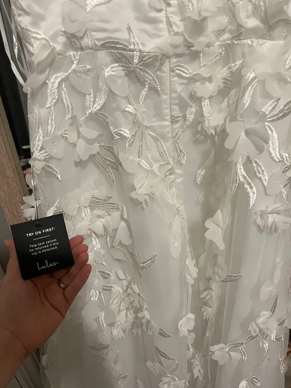 Lulus Midi 3D Floral Dress - Image 5