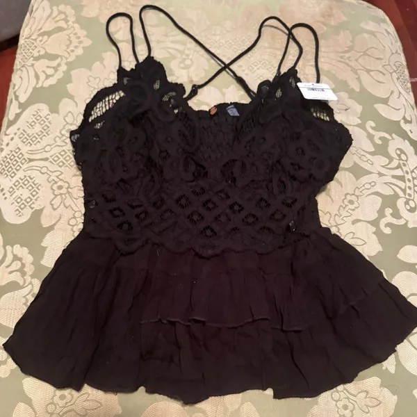 FREE PEOPLE Adella Cami, Size Large, New with Tag MSRP $68 - Image 9