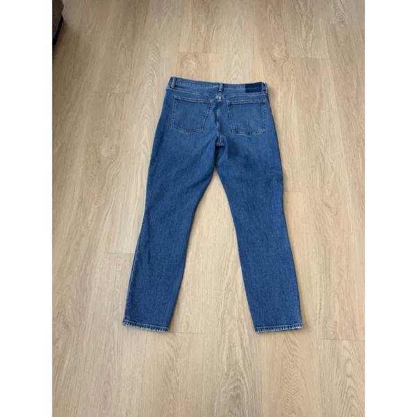 Abercrombie & Fitch the Ankle Straight Ultra High Rise Jeans Size 32 - Image 8