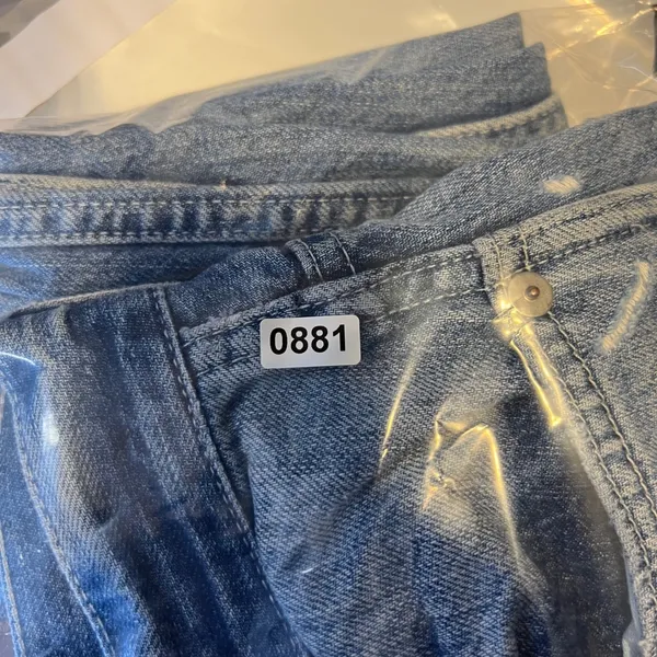 881 | Madewell Rigid Demi-Boot Crop Distressed‎ High Rise Jeans Blue Womens 26 - Image 10