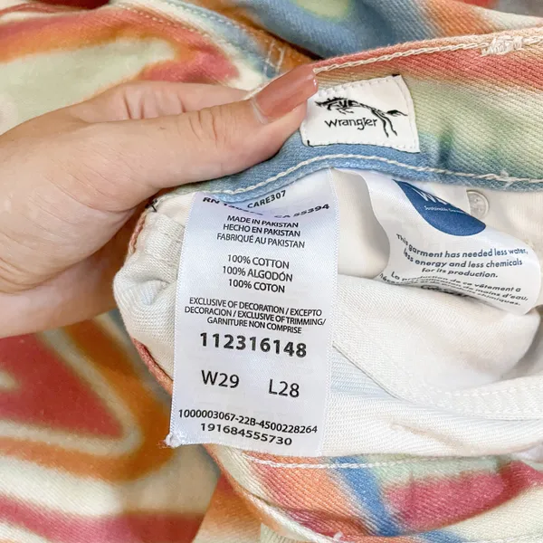 Nwt Wild West 603 Wave Jean Rainbow Energy - Image 7
