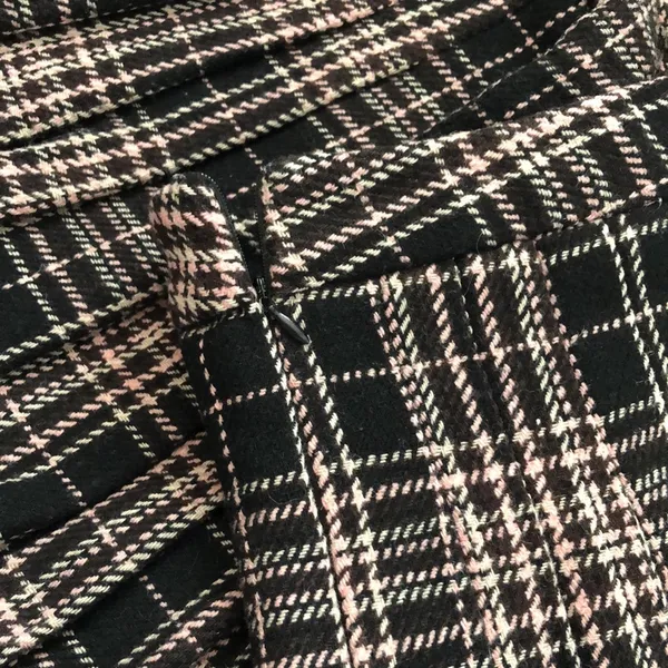 Plaid mini skirt - Image 3