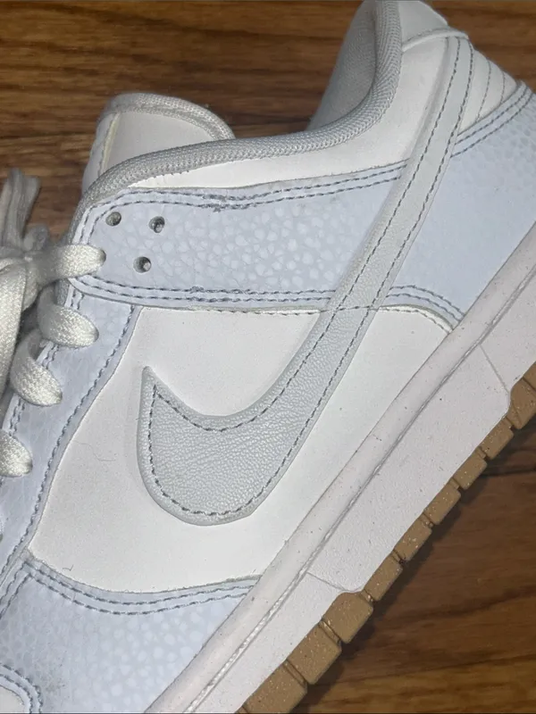 New Nike Women's Dunk Low NN Shoes - Football Grey (FN6345-100) - Image 4