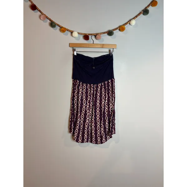Roxy Y2K strapless patterned casual dress - Image 2