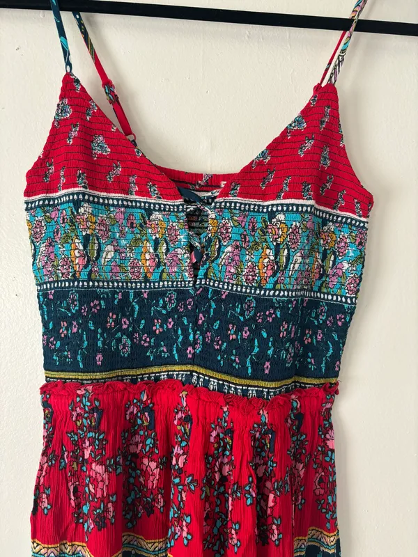 Vintage Maxi Dress Multiple - Image 3