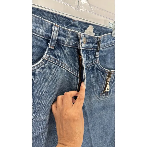 Vintage 90s Rockies Jeans size 28 High Rise Mom Jeans Rockies Western - Image 4