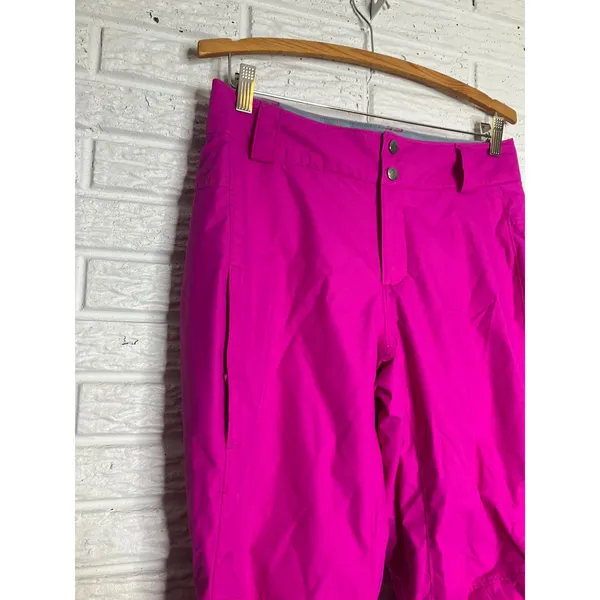Columbia Snow Pants Women S Pink Excellent Omni-Tech Waterproof Ski Winter - Image 3