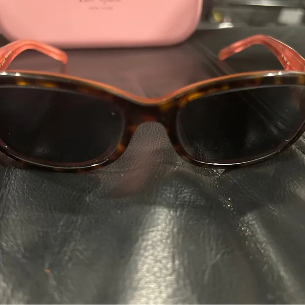 Kate Spade Vibrant Orange Eyewear. Frame and Kate spade hard case only - Image 9