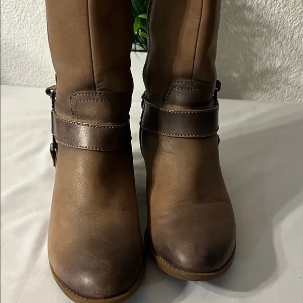 Alex Marie Tan Over the Knee Bootsus used good condition - Image 7