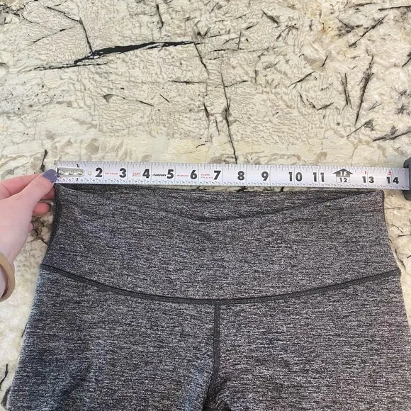 Lululemon‎ Wunder Under Low-Rise Tight *28" Heathered Black - Image 7