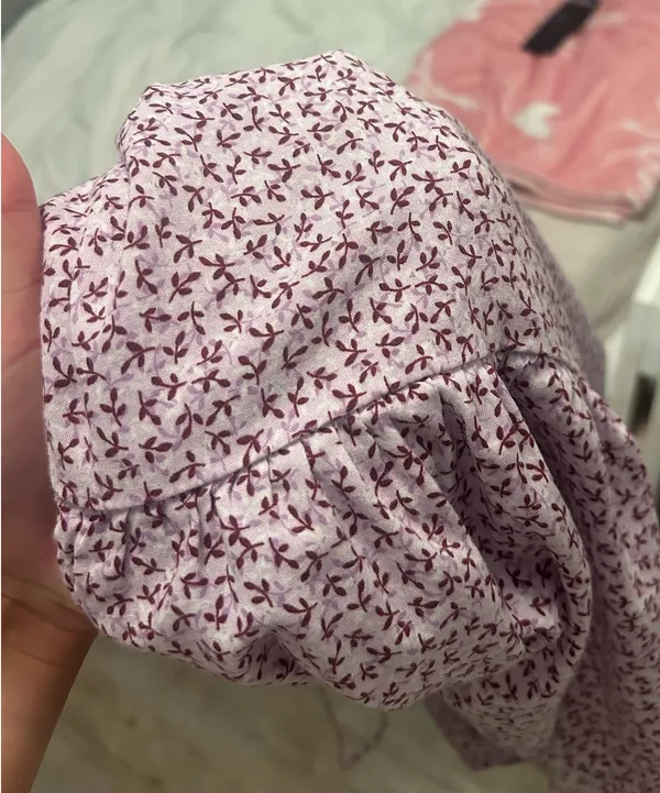 Purple Printed Old Navy Dress - Image 2