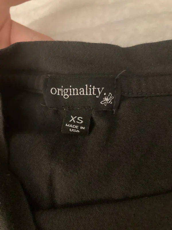 Original Penguin Dark grey originality cropped tee-shirt - Image 3