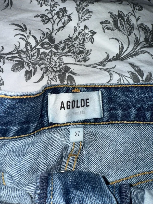 AGOLDE Dee Short in Precision Size 27 - Image 4