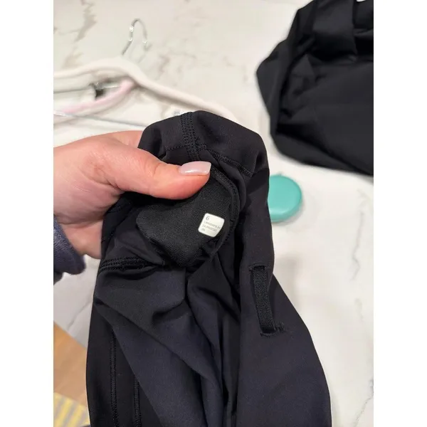 Lululemon Wunder Train High-Rise Crop 23 black size 0 - Image 4
