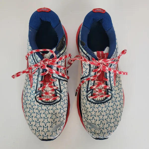 Brooks Adrenaline GTS 20 Women's Running Shoes 8‎ Blue Red Run USA Sneaker - Image 10