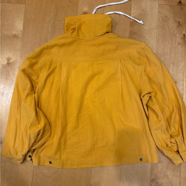 Out from Under Urban Outfitters Lyra popover oversized top sz S yellow - Image 4
