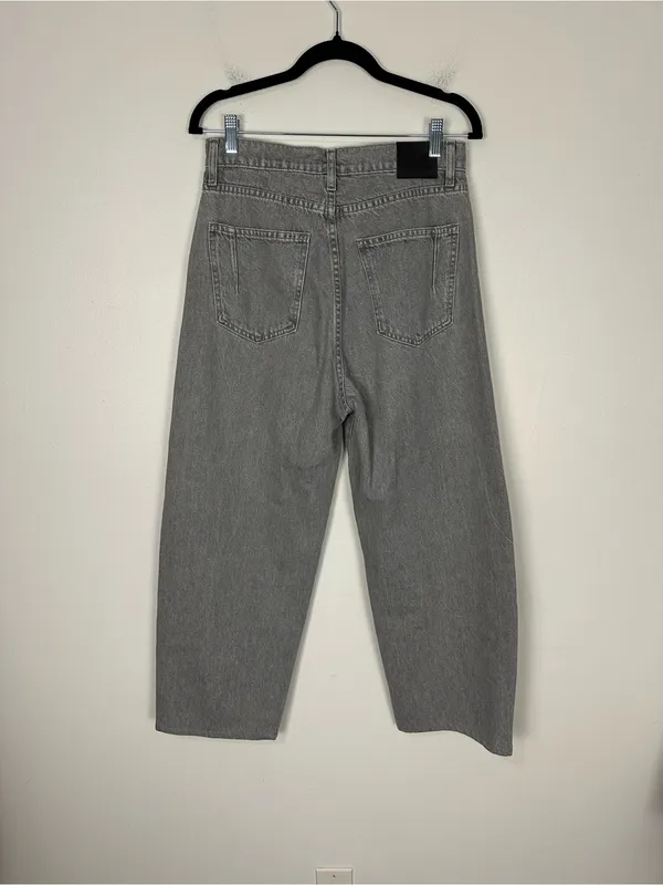 Derek Lam Crosby Maja Barrel Leg Gray Wash Jean Women’s Sz 26 - Image 5