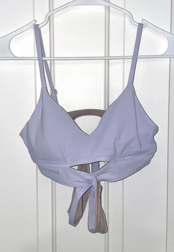 Lululemon Sports Bra Light Blue 4  - Image 2