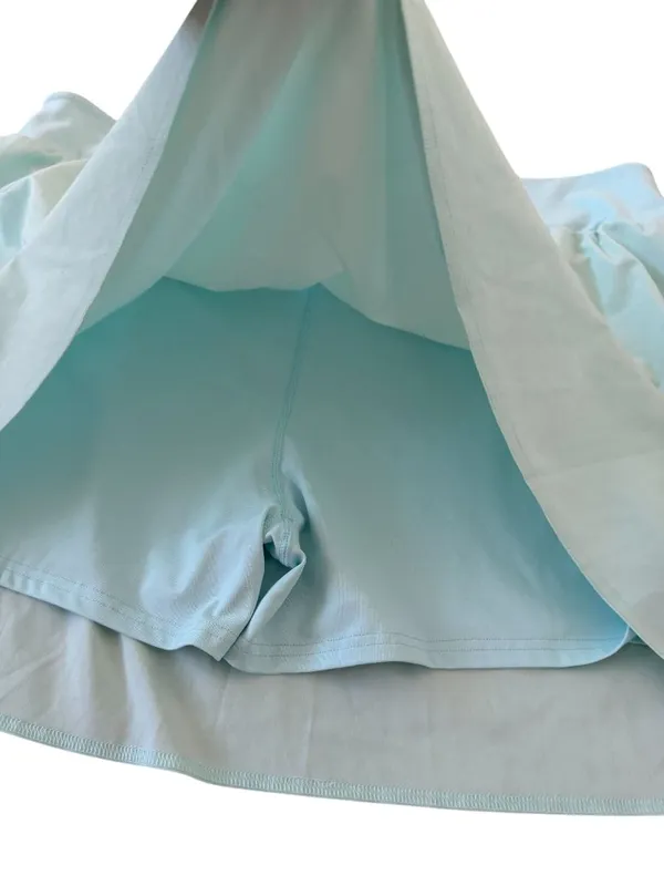 FABLETICS Light Aqua Sport Active Skort Size 4X - Image 2
