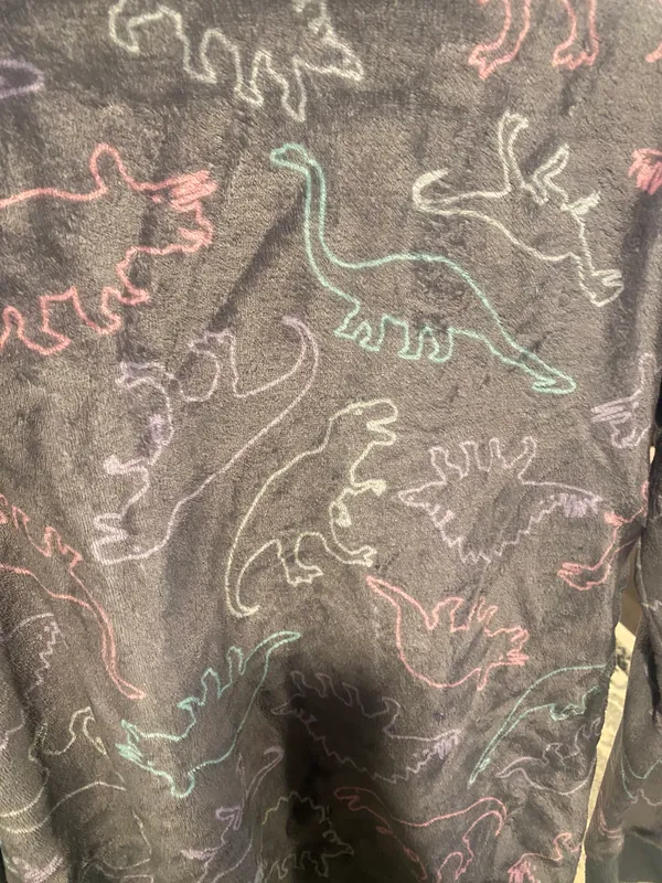 Black Matter Fuzzy Dinosaur Sweater - Image 2