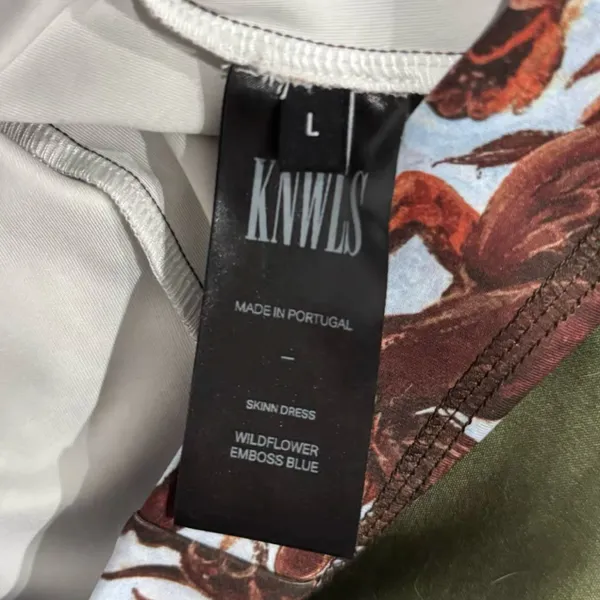 KNWLS Blue Skinn Minidress L - Image 9