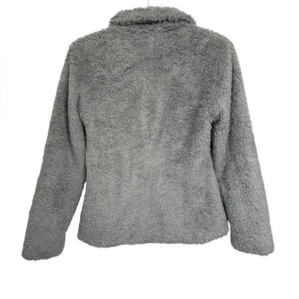 Patagonia Womens Sz S Gray Los Lobos Fleece Jacket Full Zip Hiking Soft Warm - Image 6