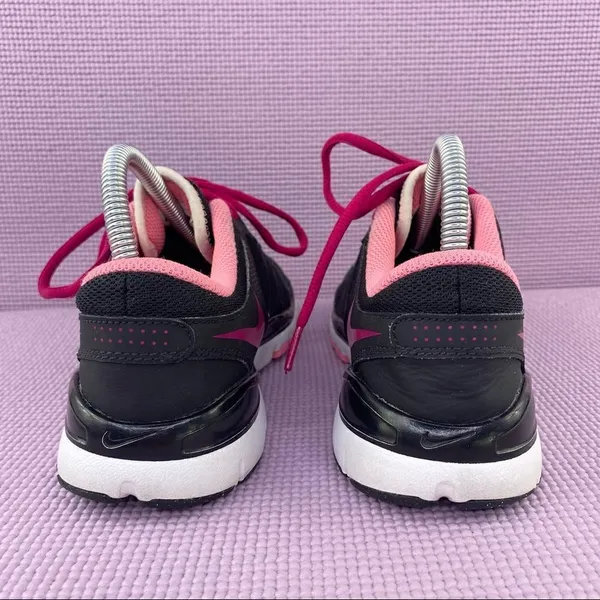 Nike Flex Trainer 2 TR2 Women's Running Shoes Black‎ Pink Size 8 511332-015 - Image 9
