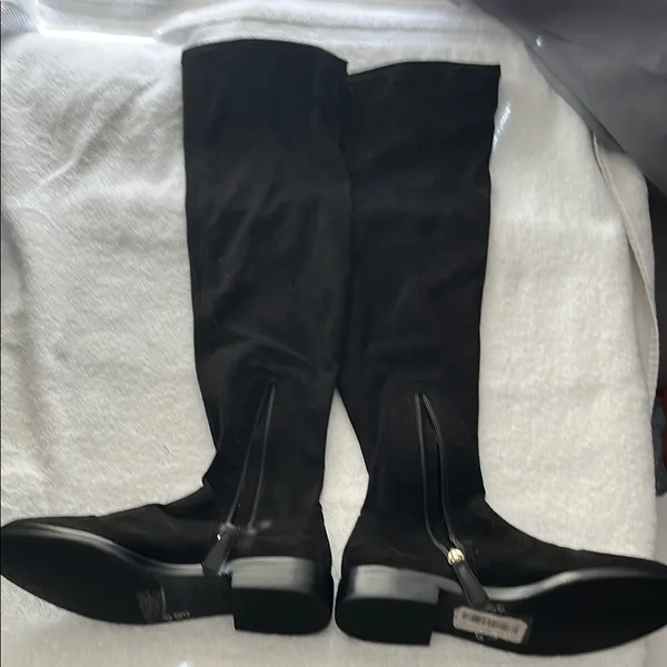 ANTONIO MELANI Black Over the Knee Boots - Image 3