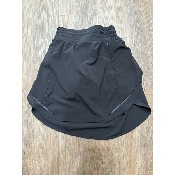 Lululemon Hotty‎ Hot High-Rise Skirt *Long Black Womens Size 0 - Image 3
