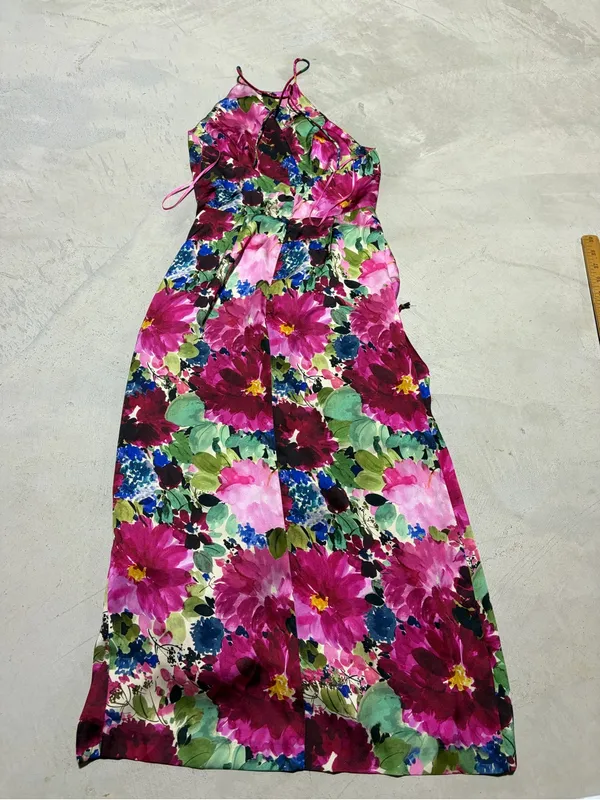 Parker black revolve Selena Floral Midi Dress pink 0 - Image 8
