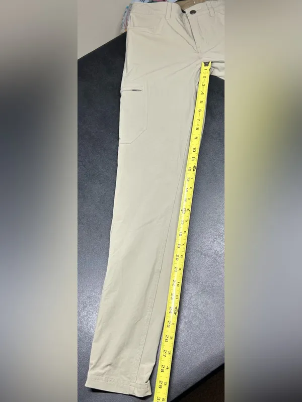Patagonia Women's Size 2 Tan Skyline Traveler Pants - Image 5