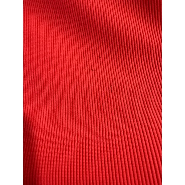 Lululemon Energy Bra High Neck‎ Ribbed Red Strappy Sports Bra Size 2 LW2CK9S - Image 4