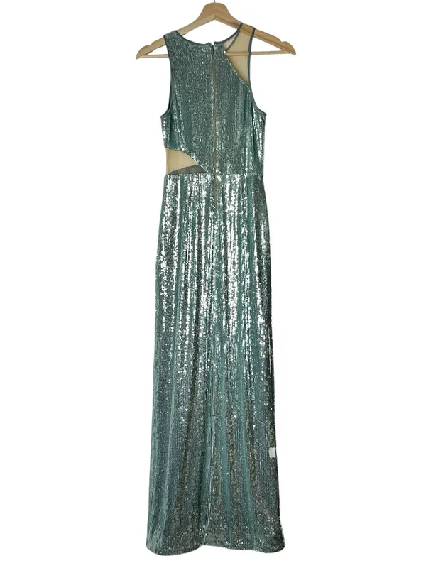Toccin Sequin Cut Out Gown - Image 7