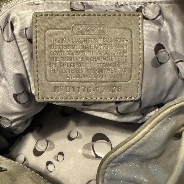 Coach‎ Poppy Metallic Purse - Image 7